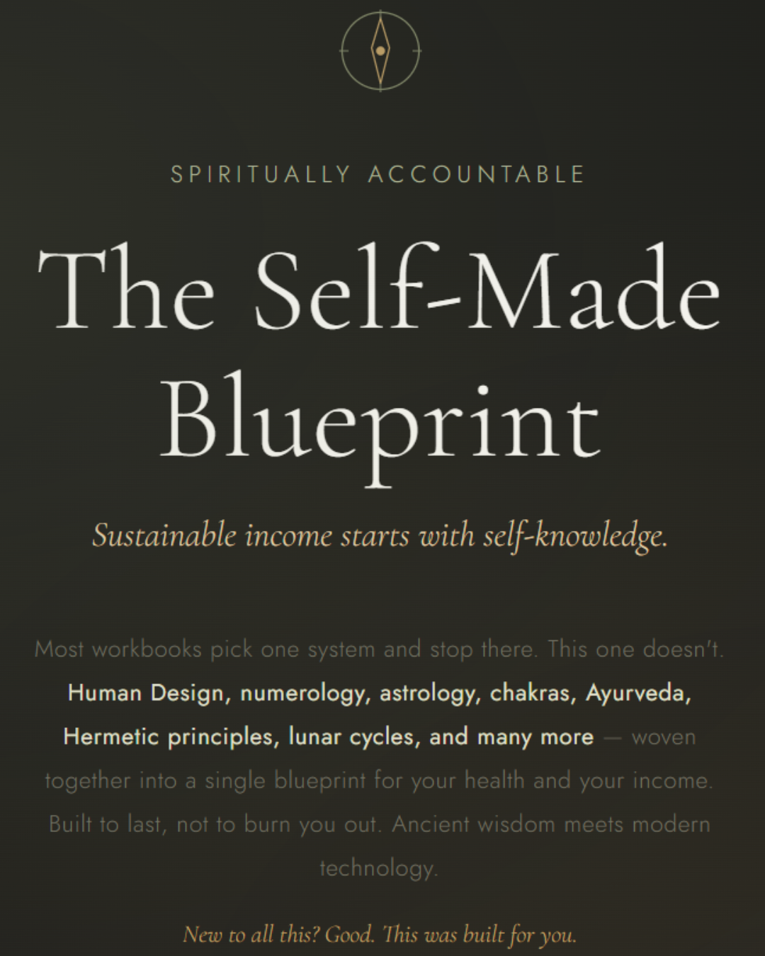 The Self-Made Blueprint cover